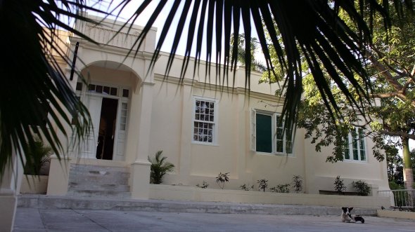 Ernest Hemingway wrote The Old Man and the Sea here at the Finca Vigia, his home outside Havana. Joe Raedle/Getty Images