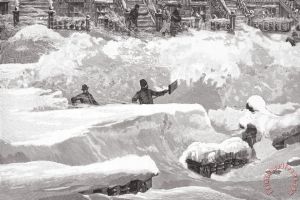 New York: Blizzard Of 1888.