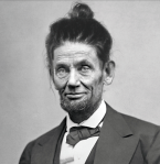 abraham-lincoln-man-bun-hairstyle-funny