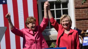 Hillary and NH Sen. Jean Shaheen