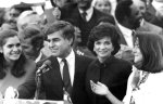 11-1988, JAN 6 1991; Dukakis, Michael & Mrs. – Family; Gov. Mike Dukakis and wife Kitty with his&nbsp;dau