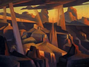 Scattered Rain, Grand Canyon, Ed Mell