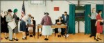 election day 1944 Norman&nbsp;Rockwell