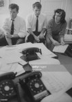 JFK’s siblings watching election returns,&nbsp;1960