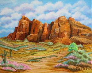Superstition Mountains, Carol Sabo