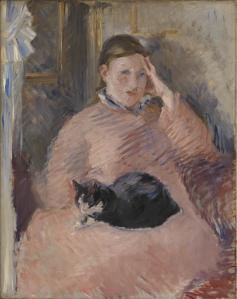 Woman with a Cat c.1880 Edouard Manet