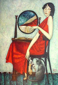 Giovanni Boldini, Woman with cat