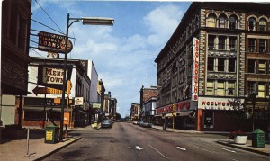 Downtown Muncie in the 1960s