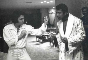 Muhammed Ali with Elvis Presley