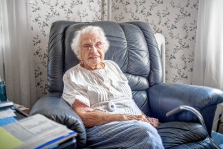 Conway, MA resident Helen Reed 