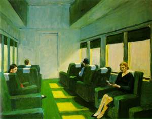 Chair Car, Edward Hopper