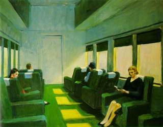 Chair Car, Edward Hopper