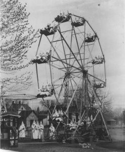 Ku Klux Klan on a Ferris Wheel--a metaphor for tRump World?