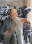 Thomas Sergeant Perry Reading A Newspaper. Lilla Cabot&nbsp;Perry