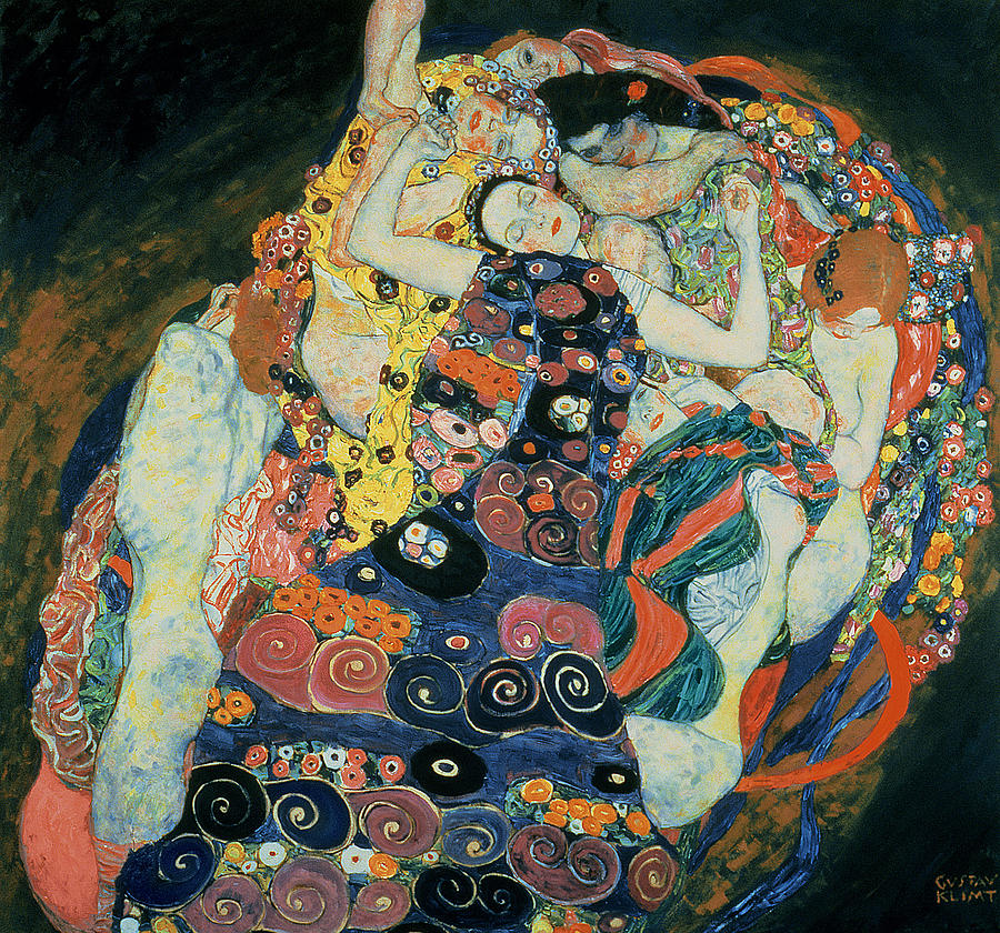 the-maiden-gustav-klimt