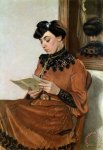 Woman Reading painting – Felix Edouard&nbsp;Vallotton