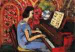 Woman at the Piano, 1924, by Henri&nbsp;Matisse