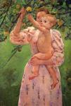 4-Baby-Reaching-For-An-Apple-impressionism-mothers-children-Mary-Cassatt