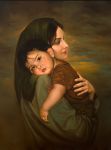 mother and child – Mitra&nbsp;Shadfar
