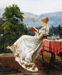 Johann Hamza – Reading on a&nbsp;terrace