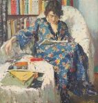 Lady in Blue – Medard Verburgh ,&nbsp;1919…