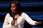 Michelle Obama speaks at The Royal Festival Hall on December 3 in London. Jack Taylor,&nbsp;Getty