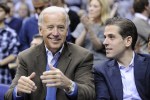 Joe biden and son Hunter&nbsp;Biden
