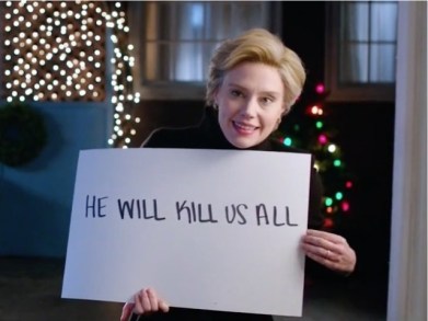 Image result for image hillary SNL he will kill us all