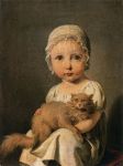 Louis-Léopold Boilly – Gabrielle Arnault as a Child,&nbsp;1813