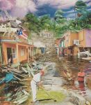 Aftermath of Hurricane Maria, Artist&nbsp;Unknown