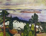 Train smoke, Munch