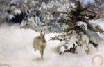 Bruno Andreas Liljefors A Hare In The&nbsp;Snow