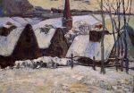 Paul Gauguin, Breton Village in the Snow&nbsp;(1894)