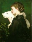 May and the Cat by Valentine Cameron Princep, British,&nbsp;1838-1904