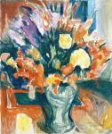 Flowers in a Vase, 1866, Edvard&nbsp;Munch