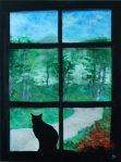 Cat in the window – Art by Joanna&nbsp;DeRitis