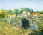 Colonial Graveyard at Lexington, (MA) Frederick Childe&nbsp;Hassam