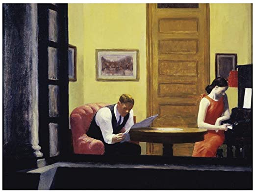 Room in NY, Hopper, 1932