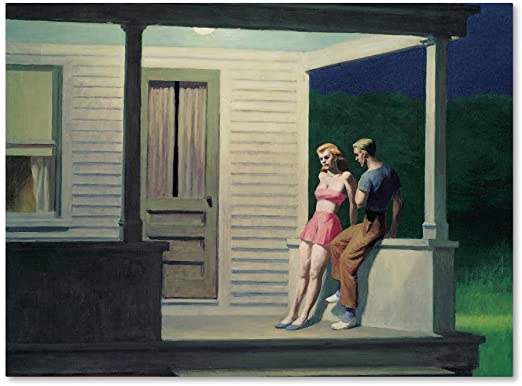 Summer Evening, Edward Hopper, 1947