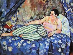 The Blue Room, Suzanne Valadon, 1923