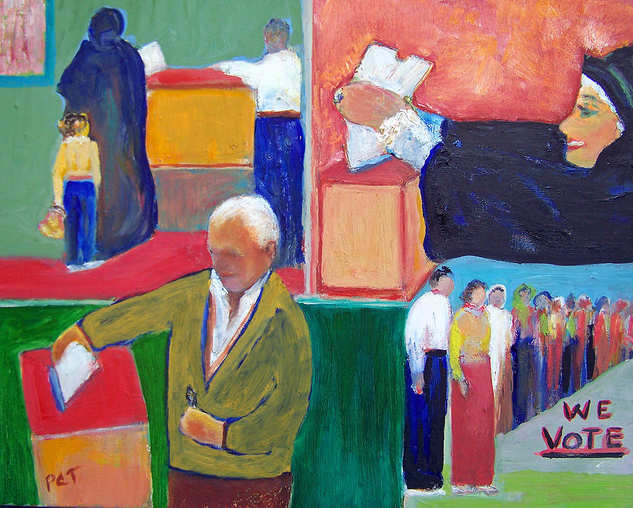 We vote by Patricia Clark Taylor