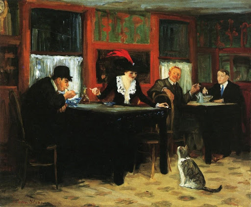 John French Sloan, Chinese Restaurant