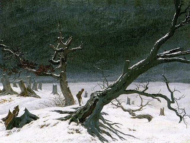 Caspar David Friedrich, Winter Landscape