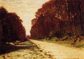 Road in a Forest, Claude Monet