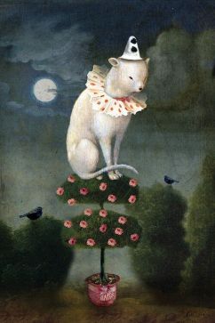 Harlekin Cat by Catrin Welz-Stein