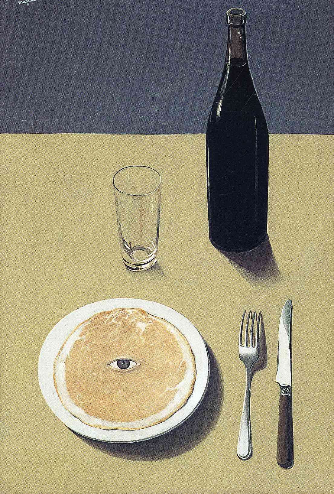 Portrait, Rene Magritte, 1935