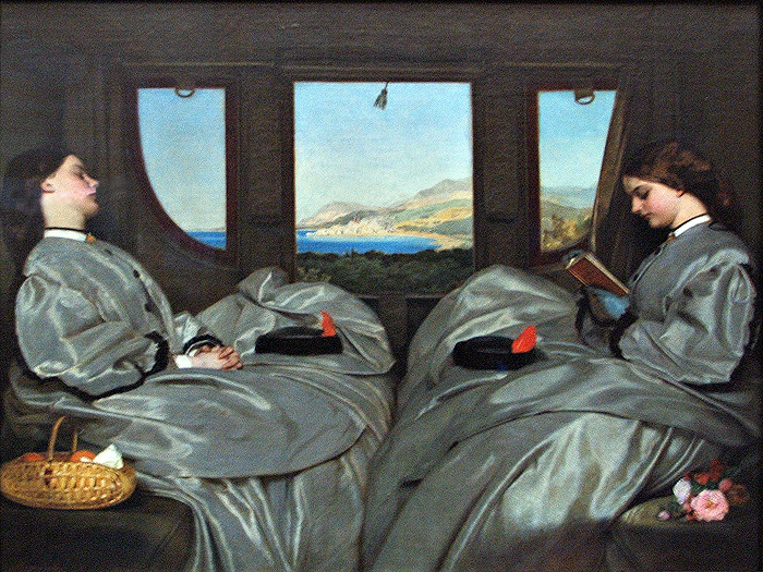 The Travelling Companions by Augustus Egg