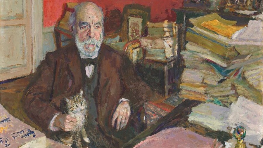 Theodore Duret in His Study, Edouard Vuillard, 1912