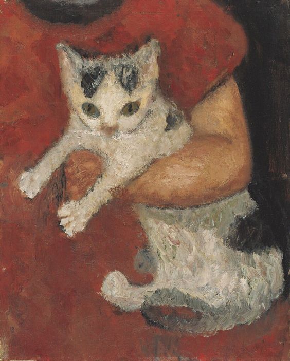 Paula Modersohn-Becker (German, 1876 – 1907) Cat held by a child