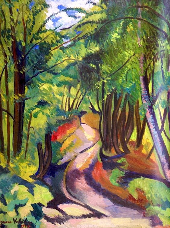 Suzanne Valadon, Sous-Bois, 1914